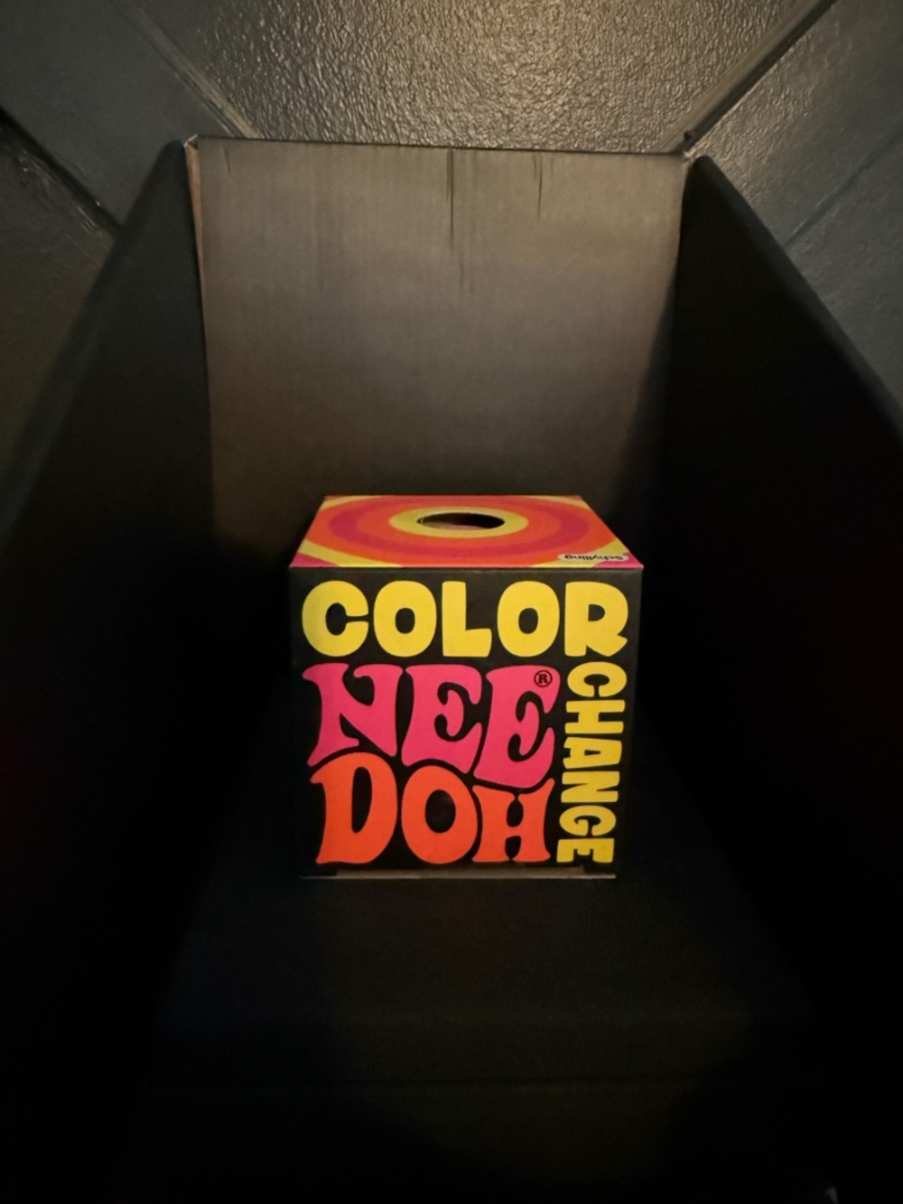 Pink Color NEE DOH Change Box - Retro Neon Graphic